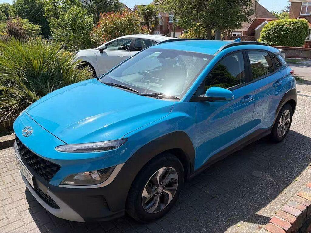 Hyundai Kona 1.6 H-gdi Se Connect Dct Euro 6 Ss Blue #2