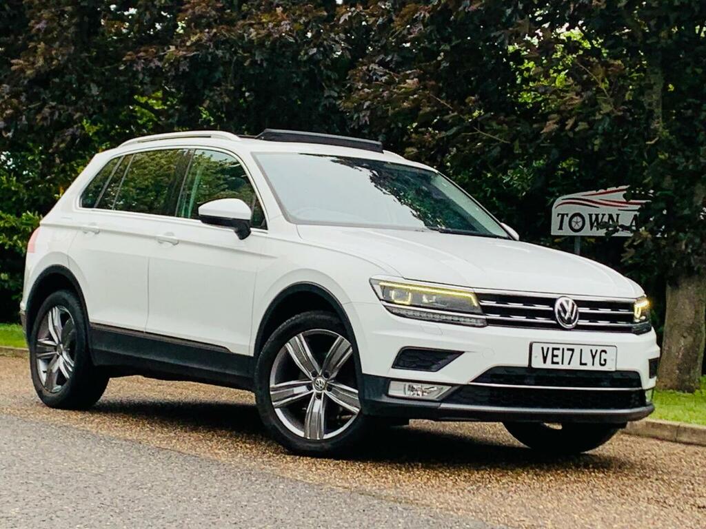 Volkswagen Tiguan 2.0 Tdi Bluemotion Tech Sel Dsg 4Motion Euro 6 S White