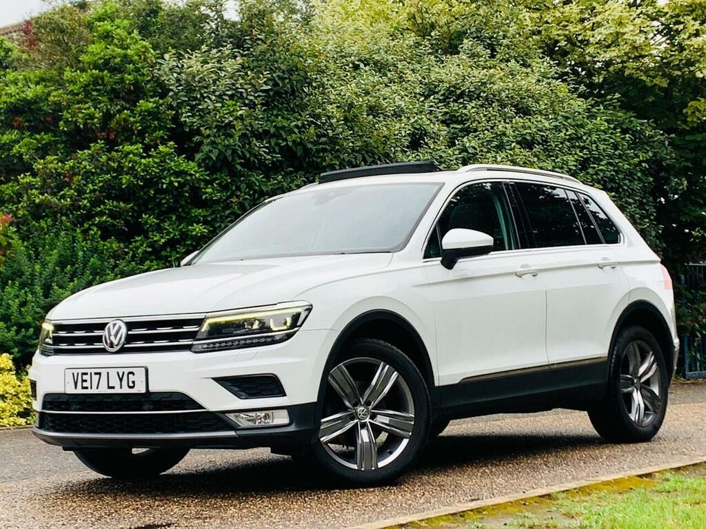 Volkswagen Tiguan 2.0 Tdi Bluemotion Tech Sel Dsg 4Motion Euro 6 S VE17LYG White #3