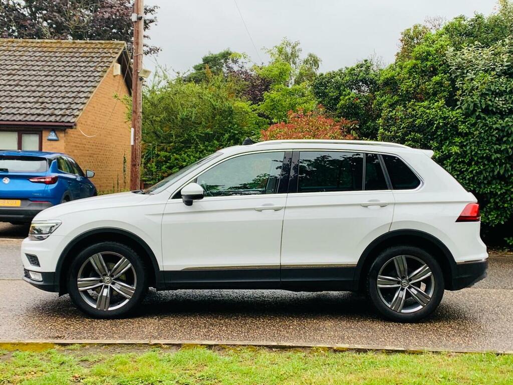 Volkswagen Tiguan 2.0 Tdi Bluemotion Tech Sel Dsg 4Motion Euro 6 S VE17LYG White #6