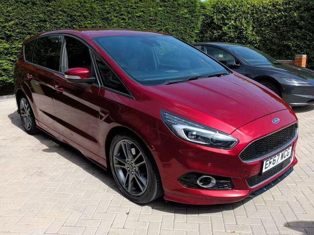 Ford S-Max 2.0 Tdci St-line Powershift Euro 6 Ss Red