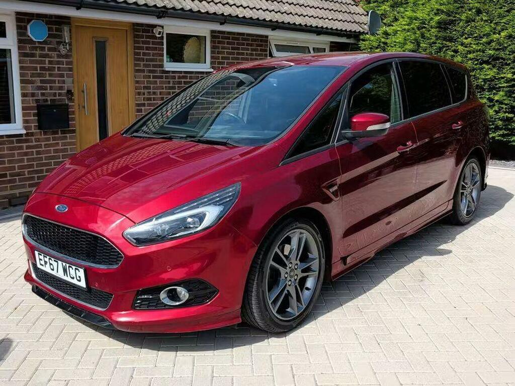 Ford S-Max 2.0 Tdci St-line Powershift Euro 6 Ss Red #2