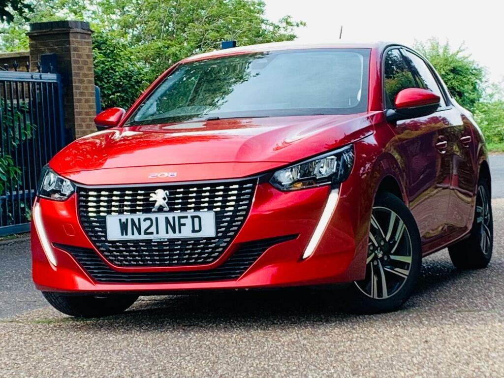 Peugeot 208 1.2 Puretech Allure Premium Eat Euro 6 Ss WN21NFD Red #4