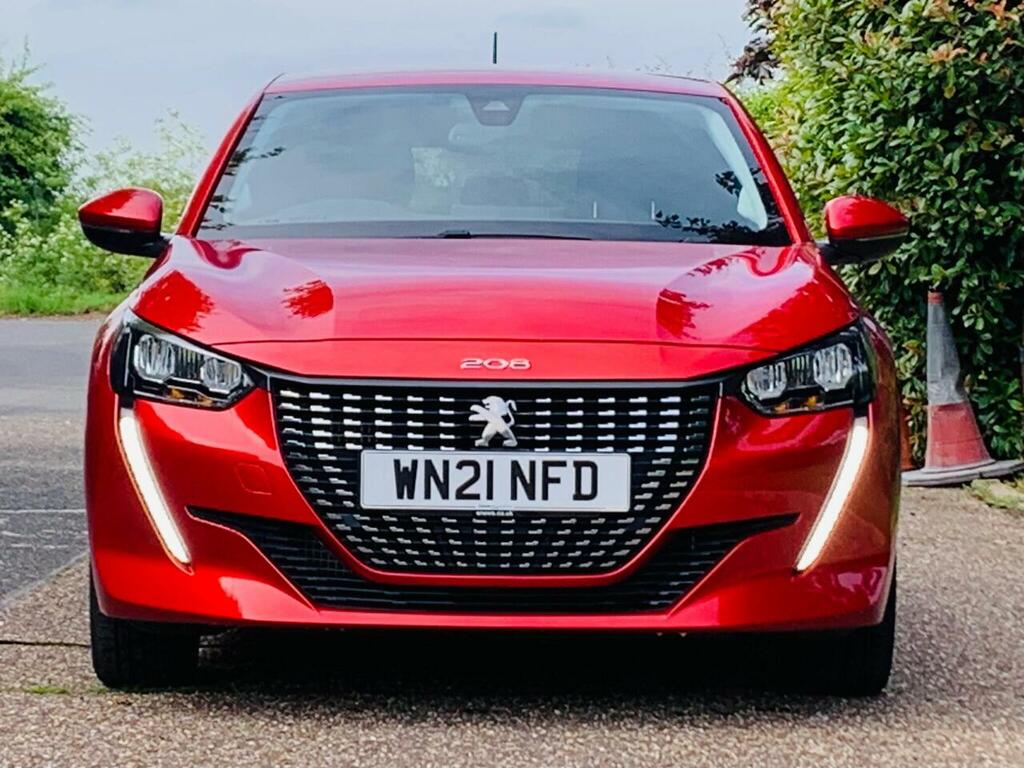 Peugeot 208 1.2 Puretech Allure Premium Eat Euro 6 Ss WN21NFD Red #3