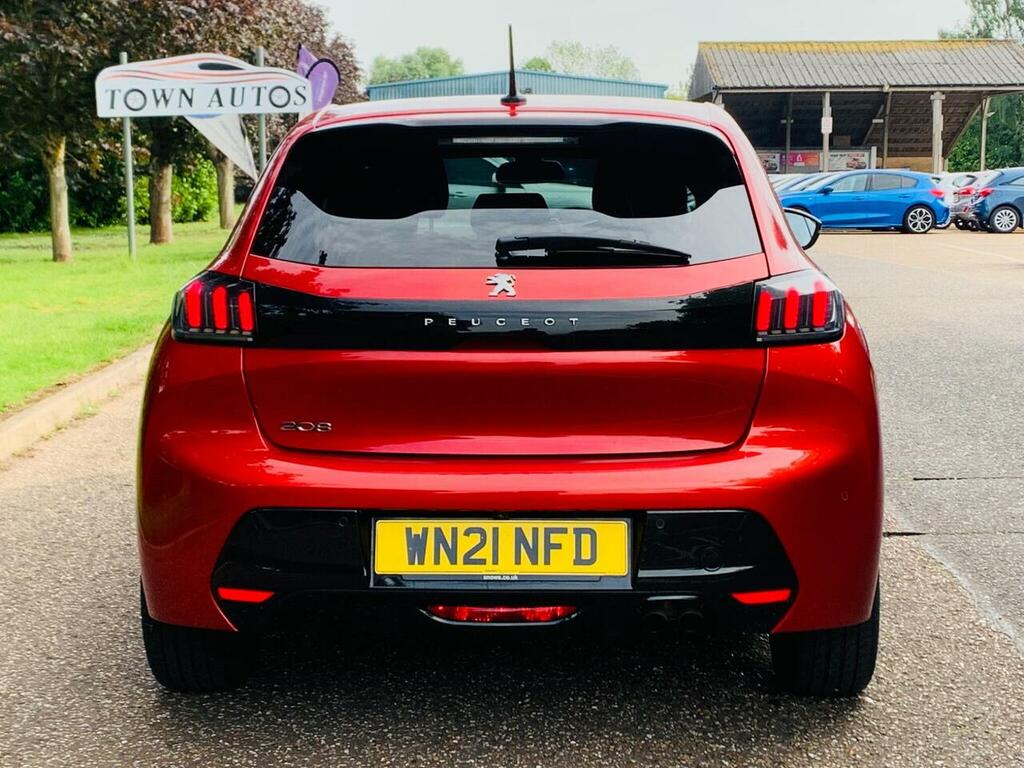 Peugeot 208 1.2 Puretech Allure Premium Eat Euro 6 Ss WN21NFD Red #6