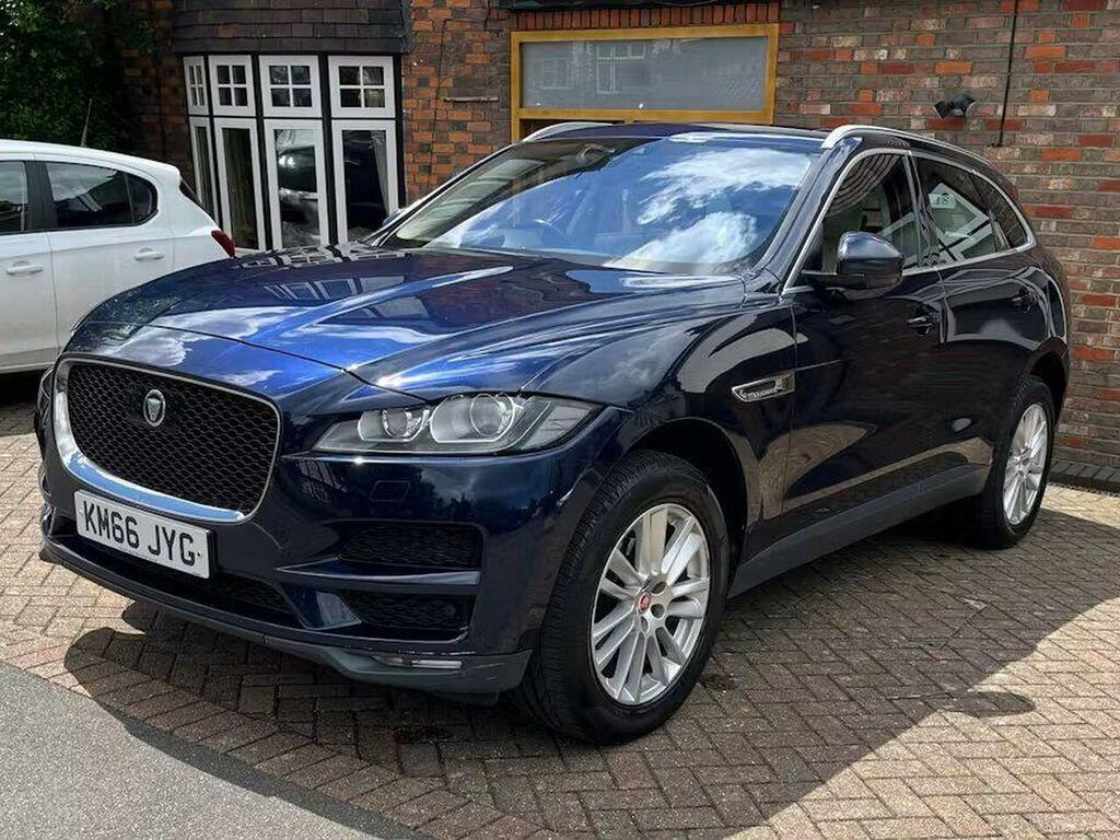 Jaguar F-Pace 2.0 D180 Portfolio Awd Euro 6 Ss Blue #2