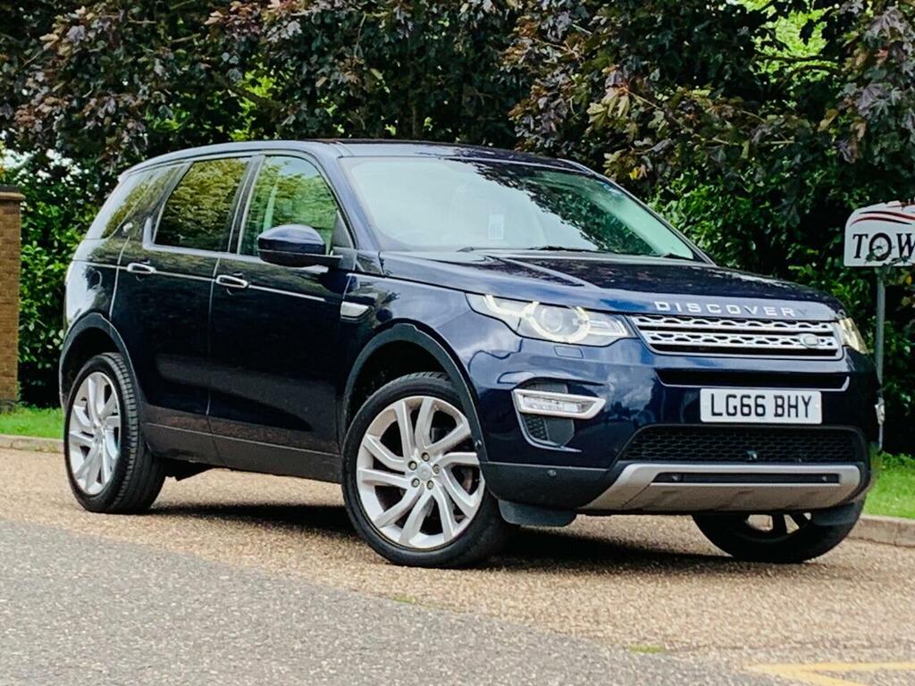 Land Rover Discovery Sport 2.0 Td4 Hse Luxury 4Wd Euro 6 Ss Blue