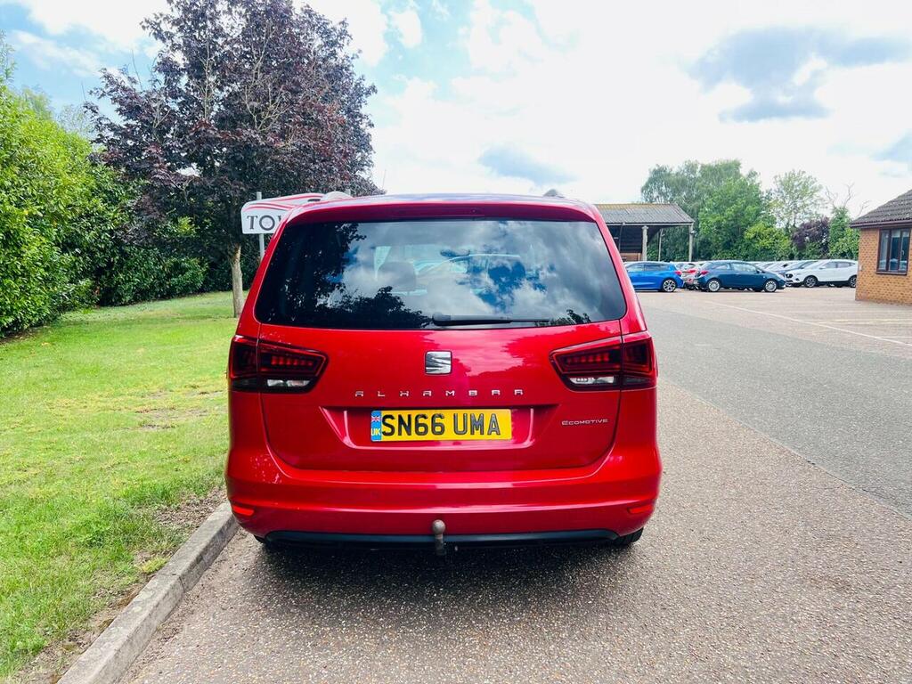 Seat Alhambra 2.0L Tdi Se Lux 150 Bhp White #10