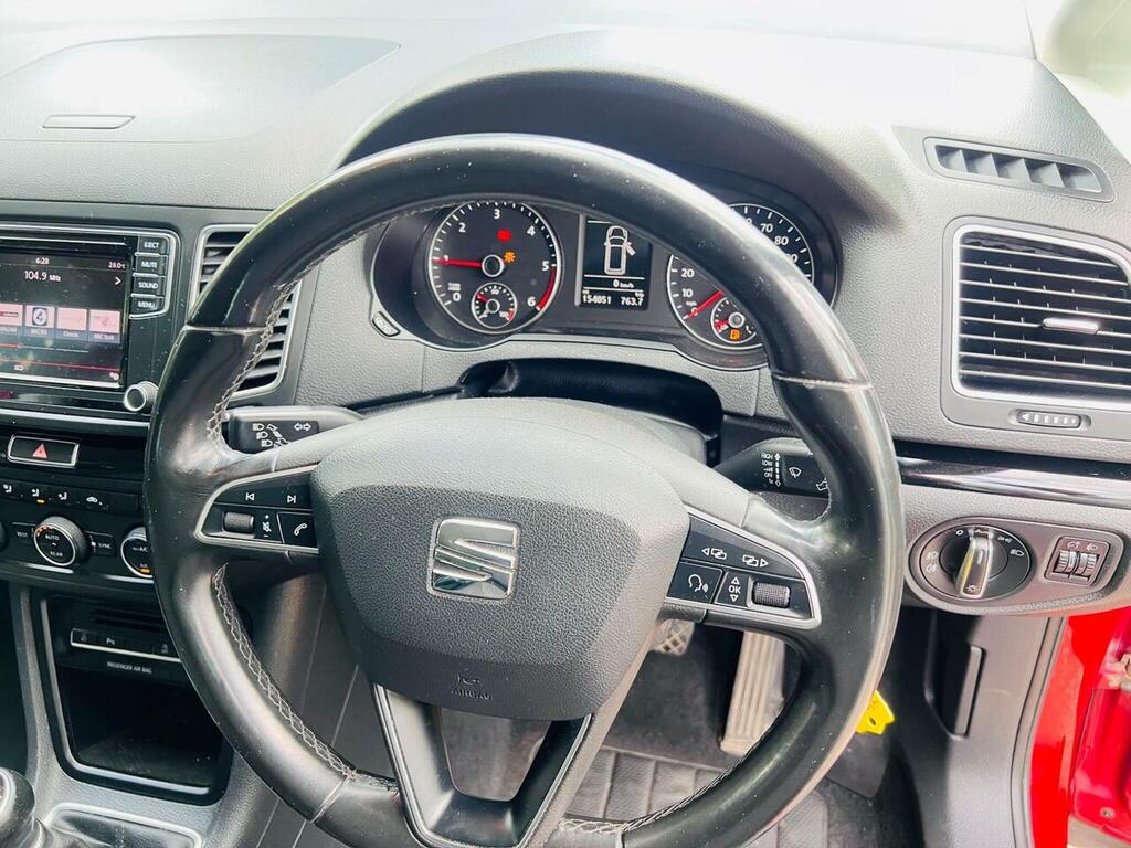 Seat Alhambra 2.0L Tdi Se Lux 150 Bhp White #22