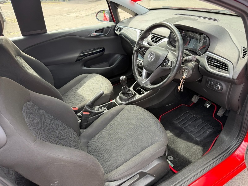 Vauxhall Corsa Energy Ac PK18HXA Red #3