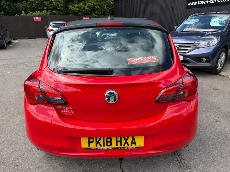 Vauxhall Corsa Energy Ac PK18HXA Red #6