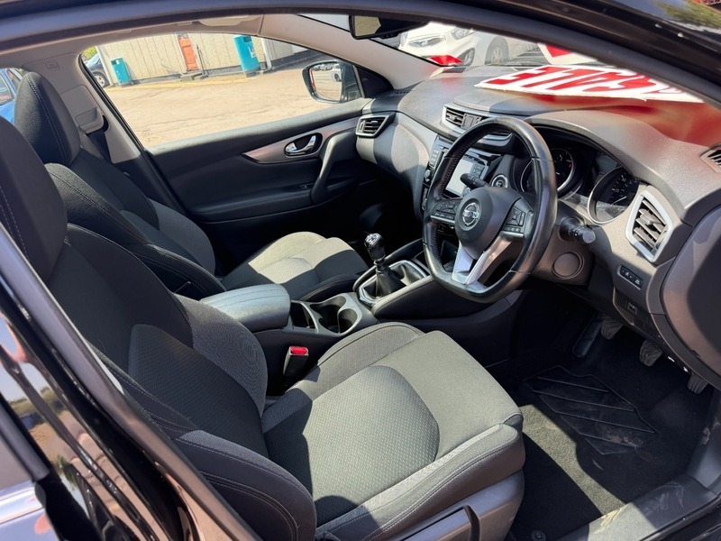Nissan Qashqai Dci N-connecta-6 Speed 69322 Black #5