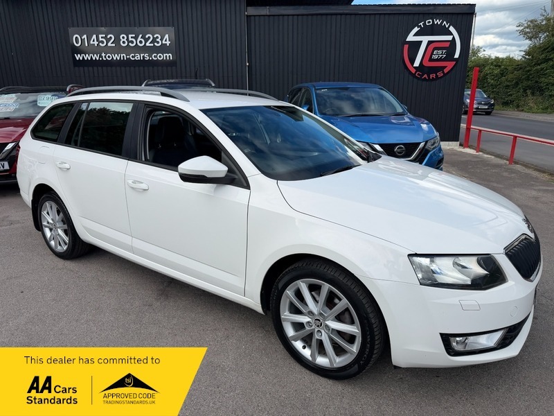Skoda Octavia Se L Tsi White