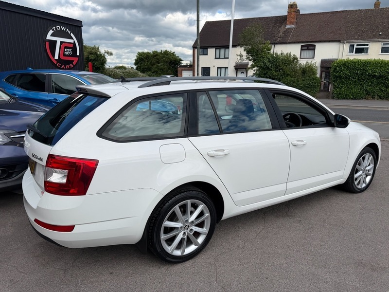 Skoda Octavia Se L Tsi White #2