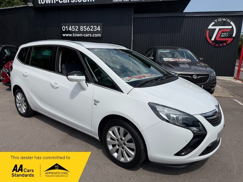 Vauxhall Zafira Se-6 Speed Service History White #2
