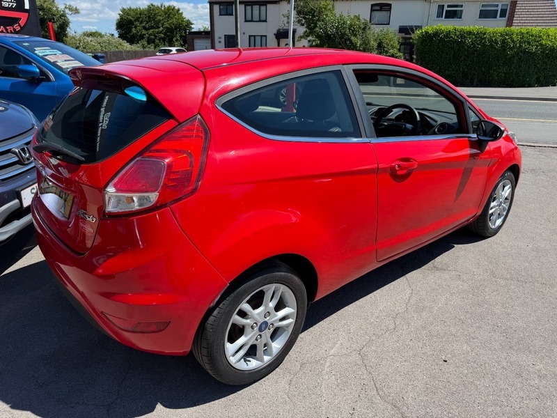 Ford Fiesta Zetec Red #2