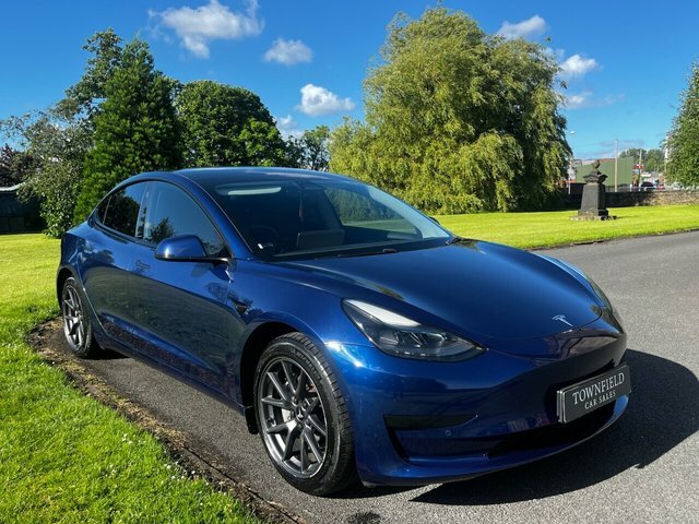 Tesla Model 3 Standard Range Plus Saloon Rwd Blue