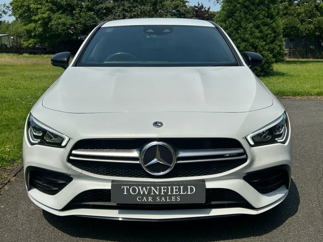 Mercedes-Benz CLA Class 2.0 Cla35 Amg Premium Coupe 7G-dct 4M YJ69AKL White #2