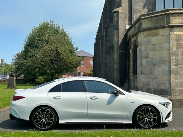 Mercedes-Benz CLA Class 2.0 Cla35 Amg Premium Coupe 7G-dct 4M YJ69AKL White #5