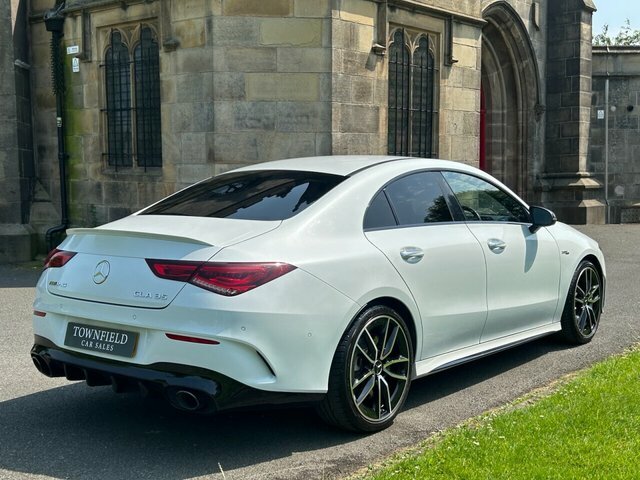 Mercedes-Benz CLA Class 2.0 Cla35 Amg Premium Coupe 7G-dct 4M YJ69AKL White #4