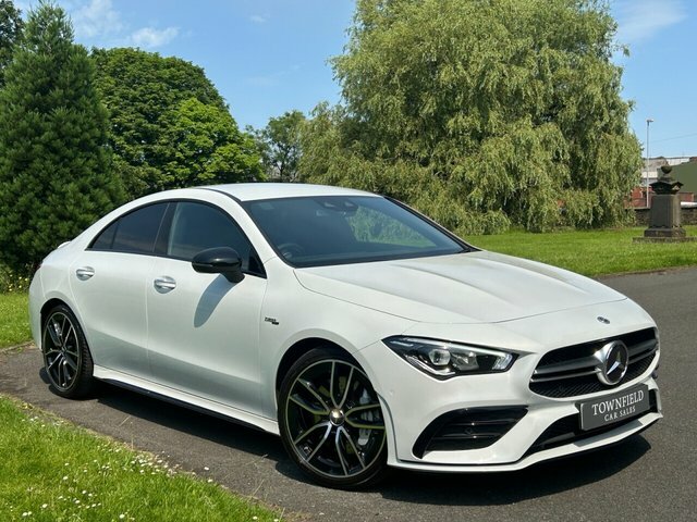 Mercedes-Benz CLA Class 2.0 Cla35 Amg Premium Coupe 7G-dct 4M White
