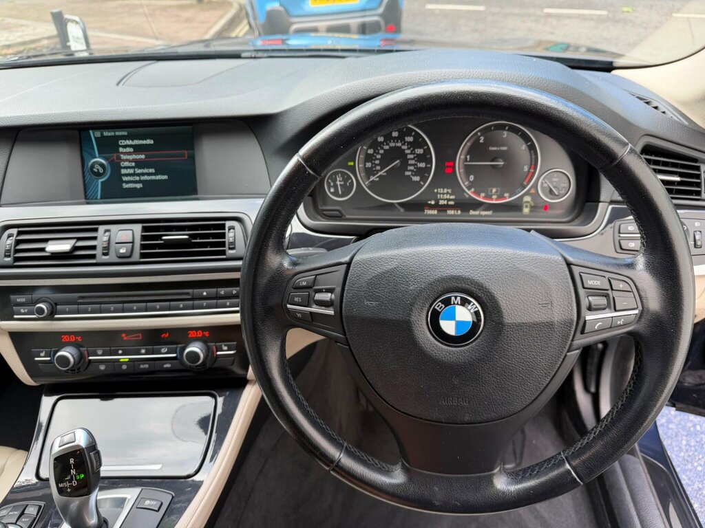 BMW 5 Series 2.0 520D Efficientdynamics Grey #31