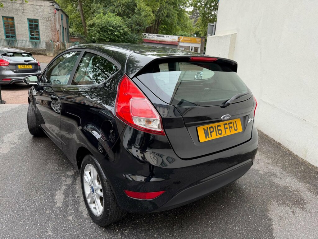 Ford Fiesta 1.25 Zetec Euro 6 WP16FFU Black #4