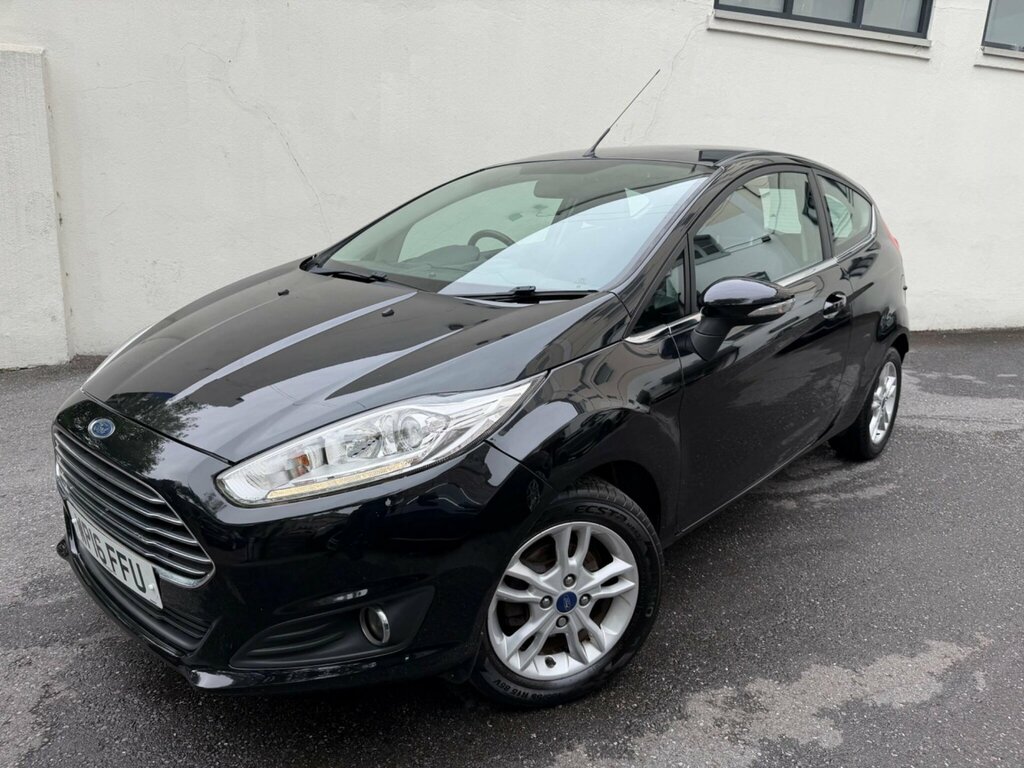 Ford Fiesta 1.25 Zetec Euro 6 WP16FFU Black #3