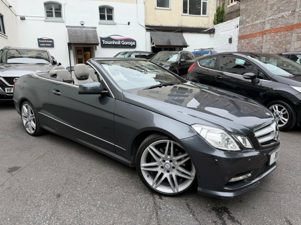 Mercedes-Benz E Class 2.1 E250 Cdi Blueefficiency Sport Cabriolet G-tron Grey #6