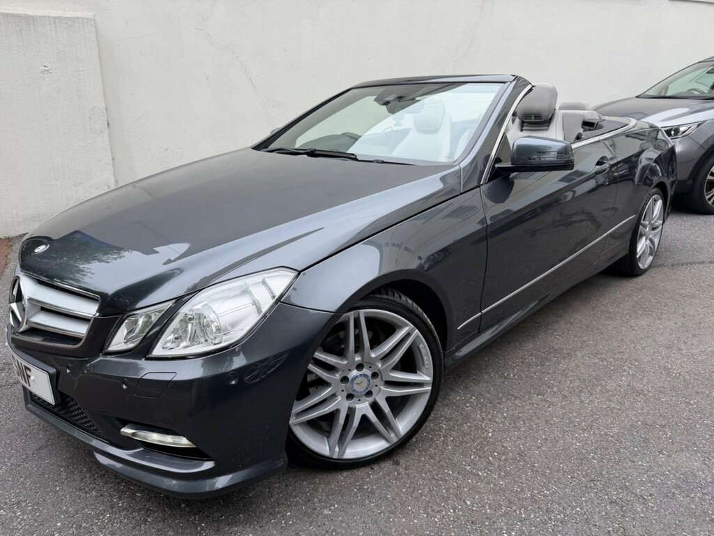 Mercedes-Benz E Class 2.1 E250 Cdi Blueefficiency Sport Cabriolet G-tron Grey #4
