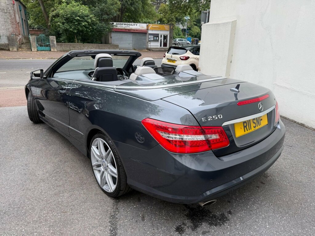 Mercedes-Benz E Class 2.1 E250 Cdi Blueefficiency Sport Cabriolet G-tron Grey #5