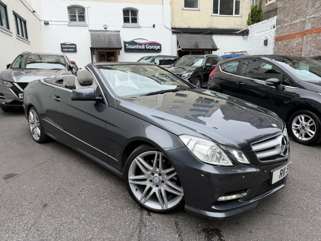 Mercedes-Benz E Class 2.1 E250 Cdi Blueefficiency Sport Cabriolet G-tron Grey