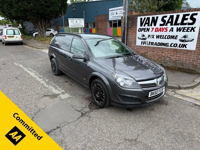 Vauxhall Astra 2010 1.9 Cdti 16V Sportive Car Derived Van Die Grey