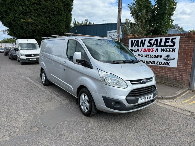 Ford Transit Custom 2016 2.2 Tdci 290 Limited Panel Van Man YT16XJA Silver
