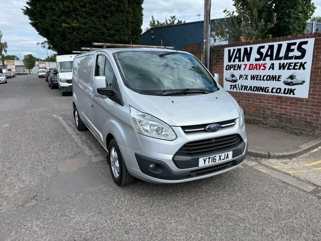Ford Transit Custom 2016 2.2 Tdci 290 Limited Panel Van Man YT16XJA Silver #2