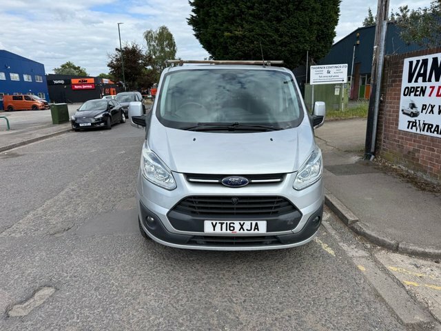 Ford Transit Custom 2016 2.2 Tdci 290 Limited Panel Van Man YT16XJA Silver #3
