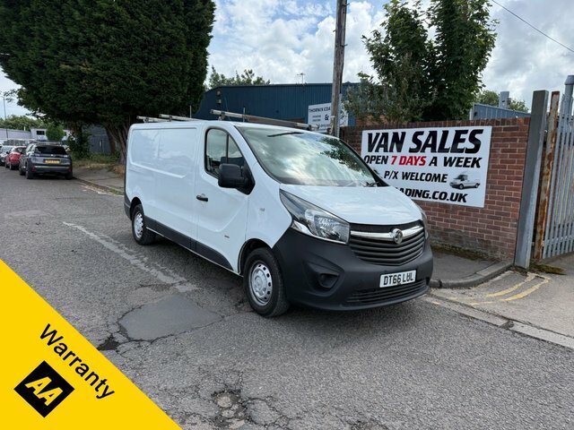 Vauxhall Vivaro 2017 1.6 Cdti 2900 Panel Van L2 DT66LUL White #2