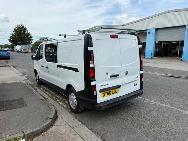 Vauxhall Vivaro 2017 1.6 Cdti 2900 Panel Van L2 DT66LUL White #6