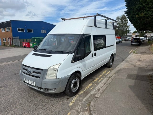 Ford Transit Custom 2010 2.4 Tdci 350 Duratorq Panel Van Ma White #4