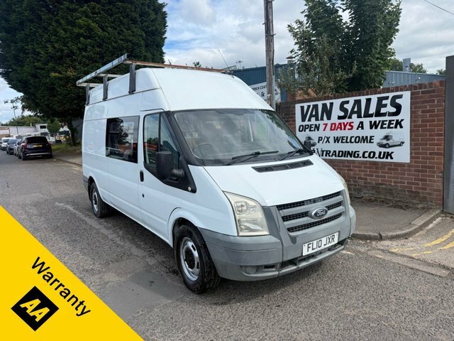Ford Transit Custom 2010 2.4 Tdci 350 Duratorq Panel Van Ma White