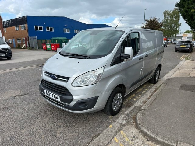 Ford Transit Custom 2017 2.0 Tdci 270 Trend Panel Van Manua BT17FBB Silver #4