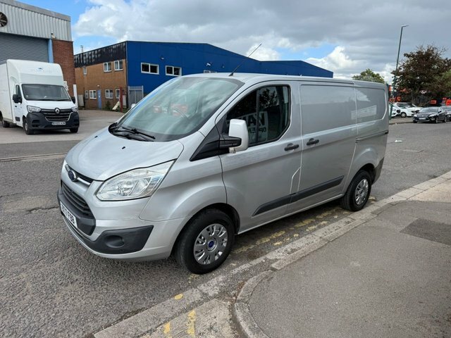 Ford Transit Custom 2017 2.0 Tdci 270 Trend Panel Van Manua BT17FBB Silver #5