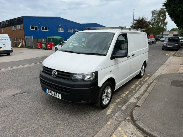 Volkswagen Transporter 2015 2.0 Tdi T32 Trendline Panel Van Ma GM15EFX White #4