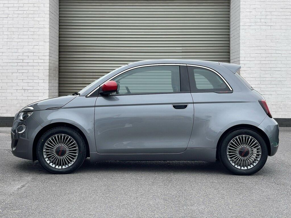 Fiat 500E 42Kwh Red Grey #2