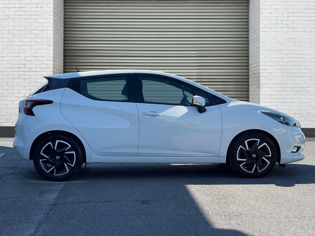 Nissan Micra 1.0 Ig-t Acenta Xtron Euro 6 Ss WJ21OXF White #5