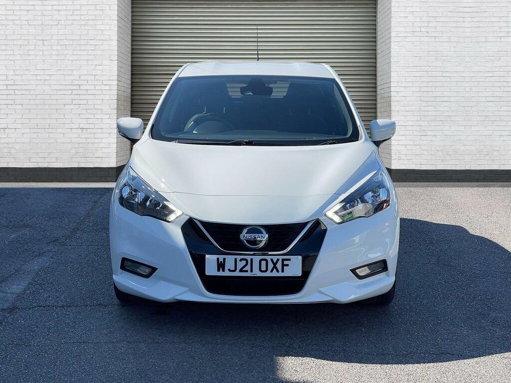Nissan Micra 1.0 Ig-t Acenta Xtron Euro 6 Ss WJ21OXF White #6
