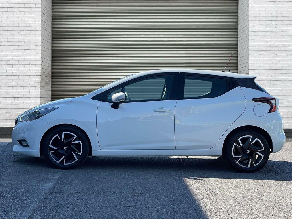 Nissan Micra 1.0 Ig-t Acenta Xtron Euro 6 Ss WJ21OXF White #2