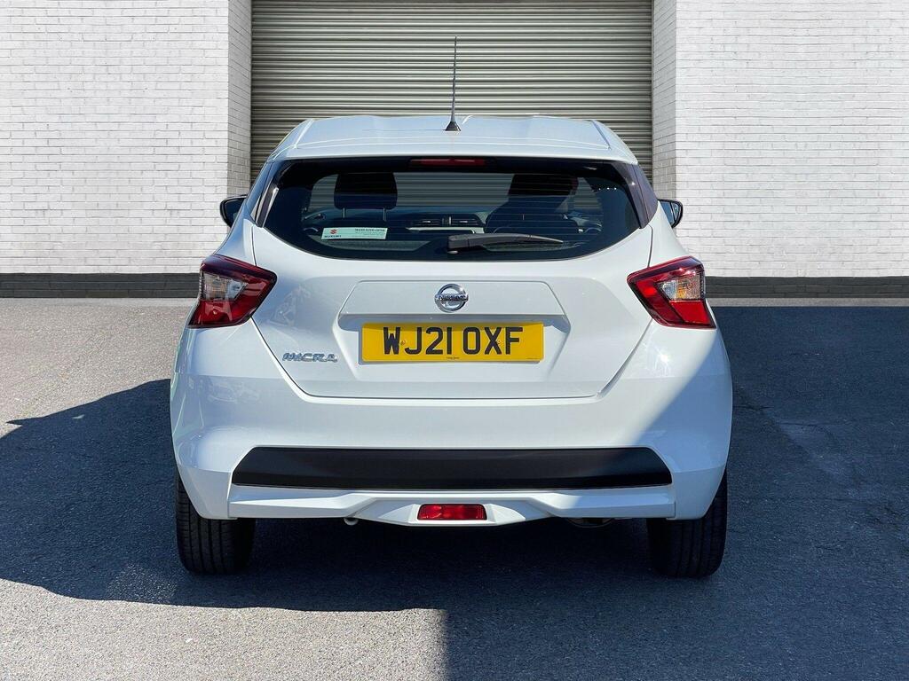 Nissan Micra 1.0 Ig-t Acenta Xtron Euro 6 Ss WJ21OXF White #4