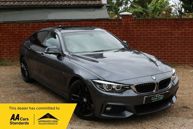BMW 4 Series Gran Coupe 440I M Sport Hatchback Grey