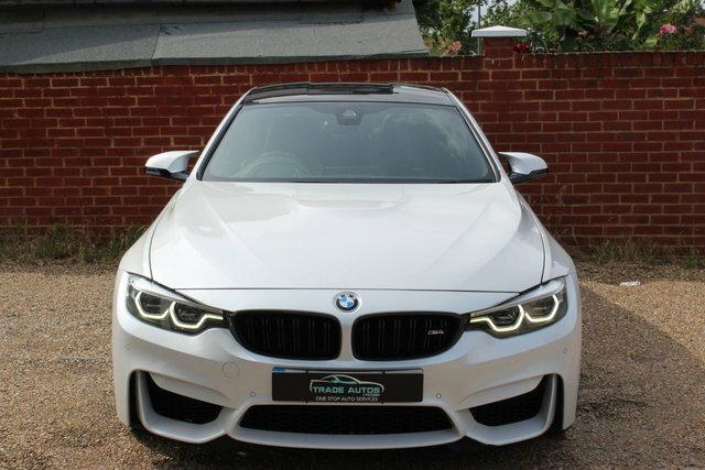 BMW M4 Biturbo Competition Coupe White #3